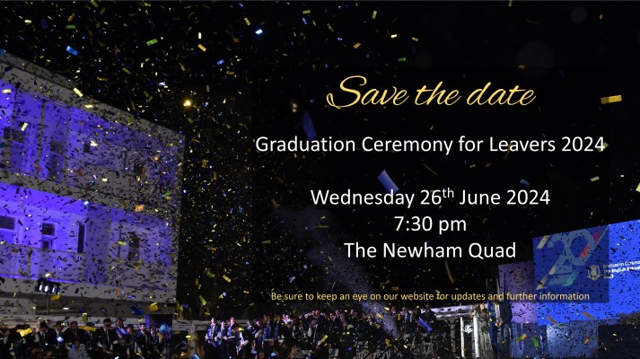 ESL24 - Graduation Ceremony Save the date!